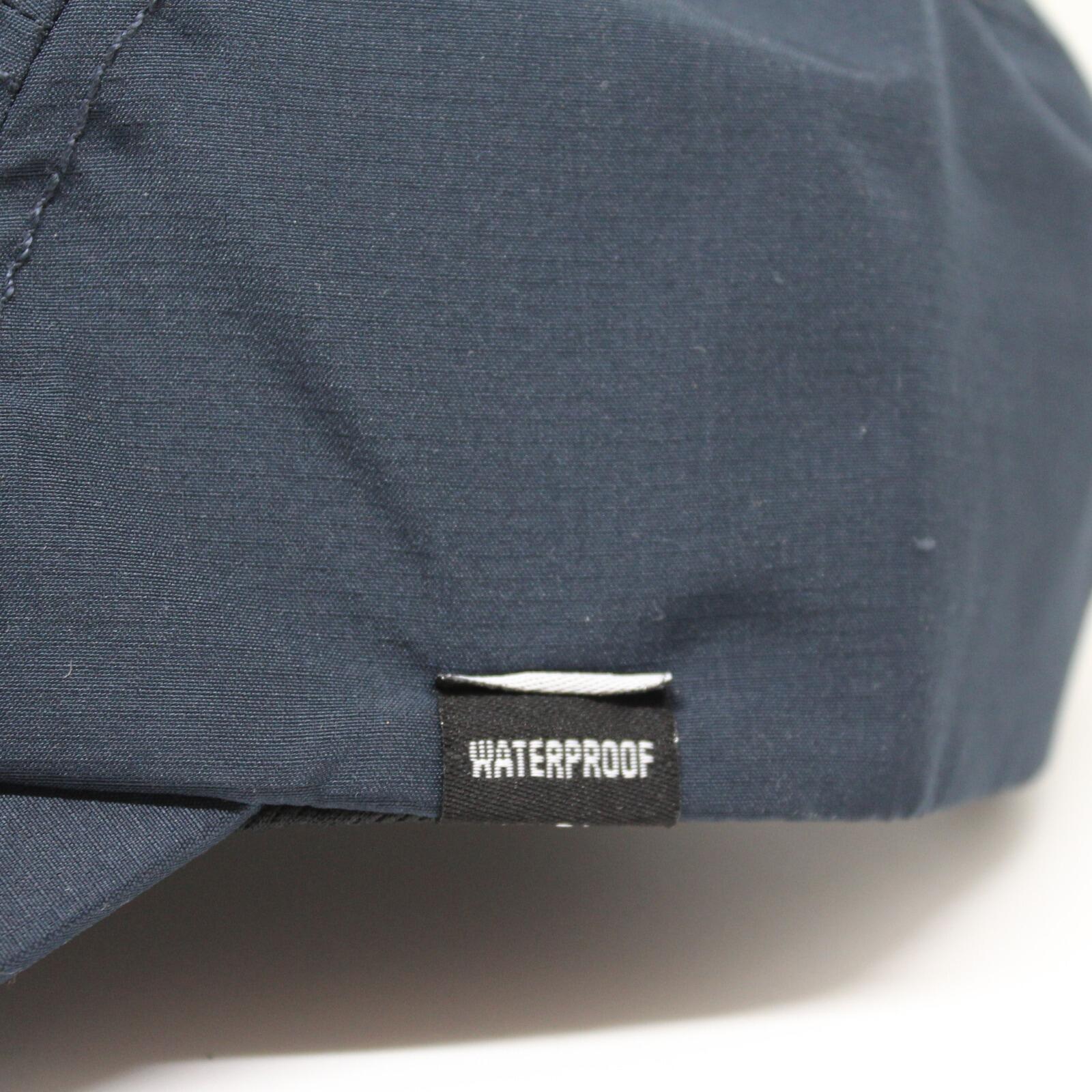 Unisex hardlooppet voor regen – gerecycled – fluorvrij (Blauw) 4/5