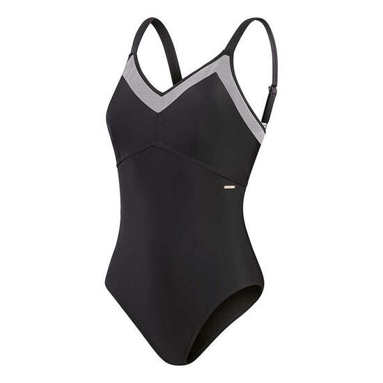 Maillot de bain 1 pièce femme Speedo Eco Mesh Detail 1p Bla