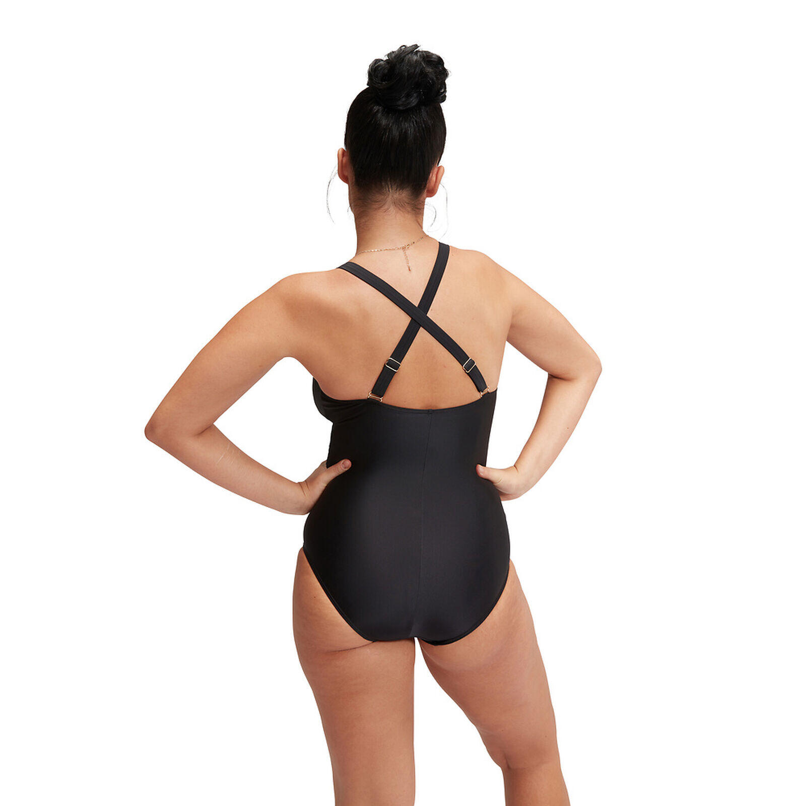 Maillot de bain 1 pièce col v femme Speedo Eco 4/5