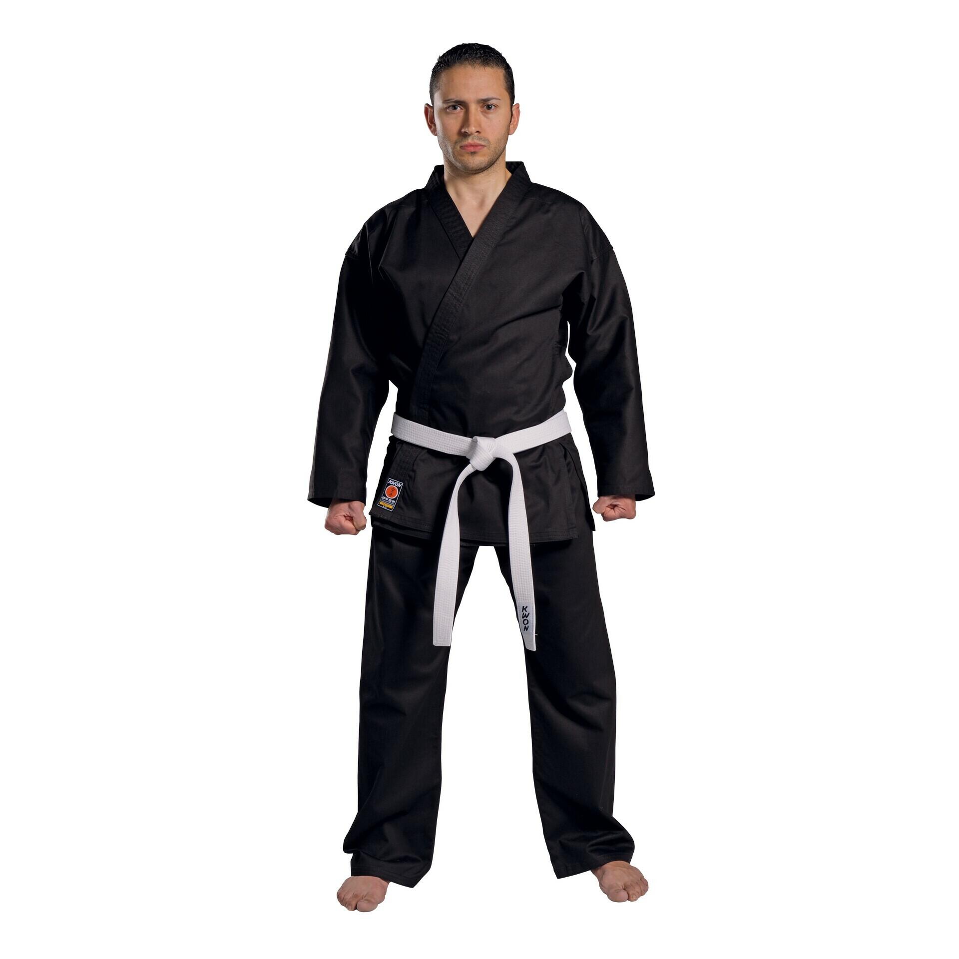 Kwon - Kimono Karaté Enfant Kwon Traditional - Kimono - Noir - 120 Cm - Decathlon