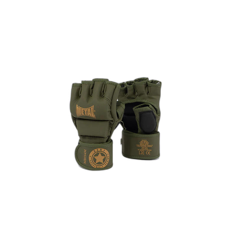 METAL BOXE Pantaloncini MMA Mirror – Taglio Anatomico, Chiusura In Velcro E Cordoncino, Colore Nero/Grigio Con Riflessi, Taglia XL