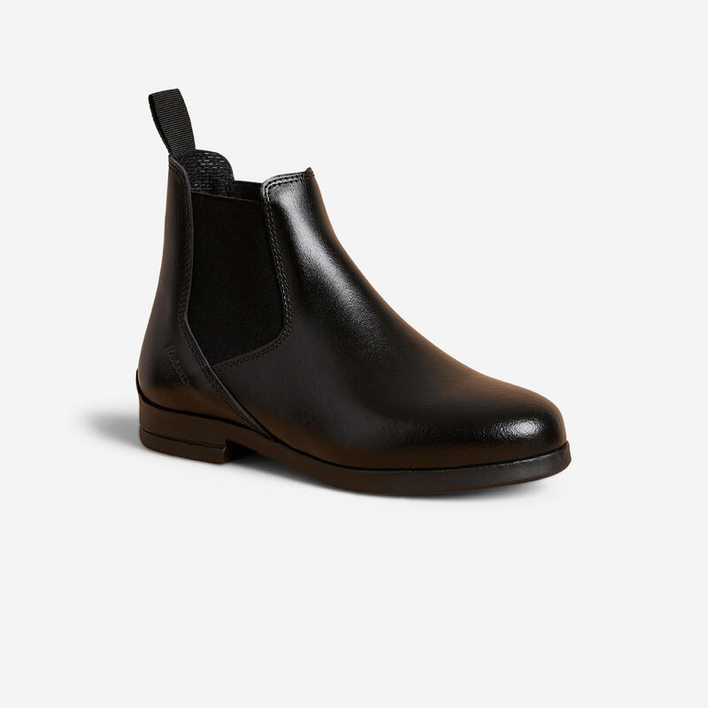 Seconde vie - Boots équitation Enfant - 500 noire - EXCELLENT