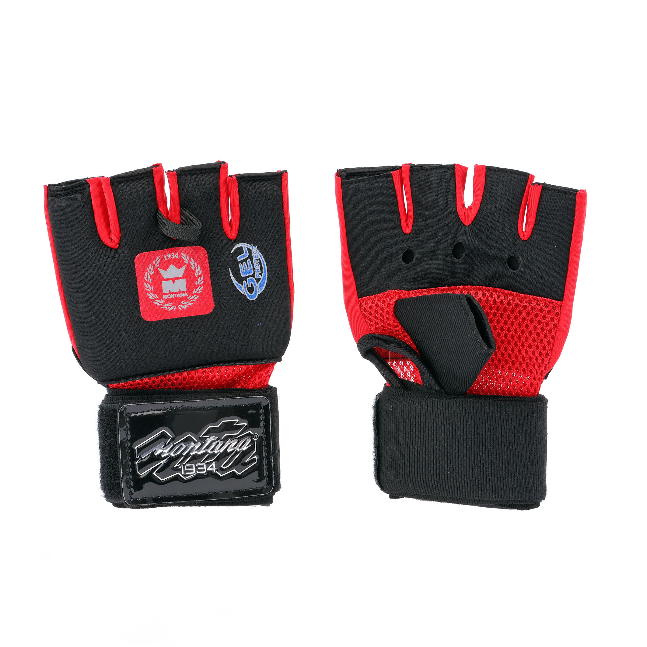 Montana - Sous Gants De Boxe Montana Gel Shock - Mitaines De Combat - Noir - 38 S - Decathlon