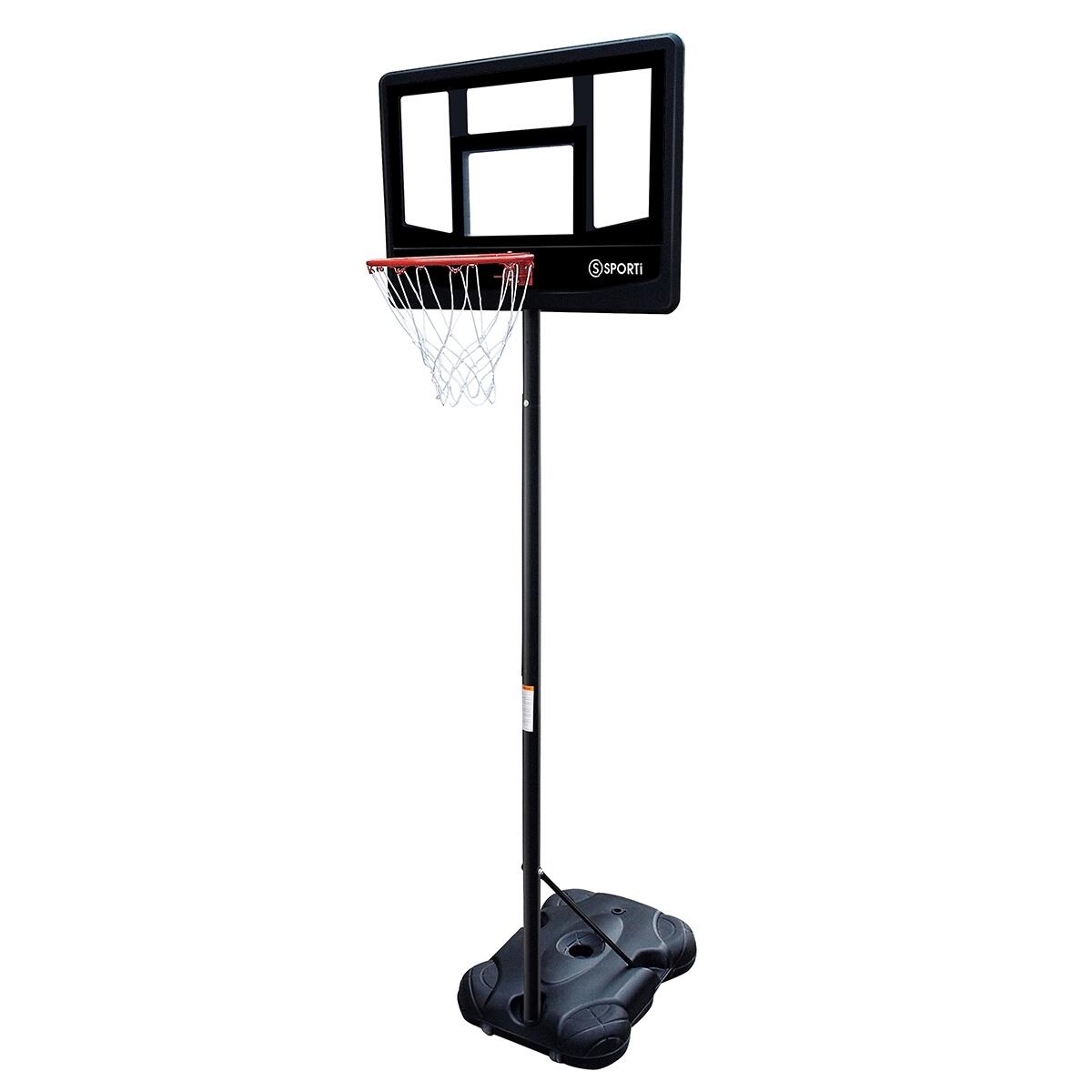 Sporti France - Panier Mini Basket Réglable 1.65m À 2.20m Sporti - Panier De Basket - Noir - Decathlon