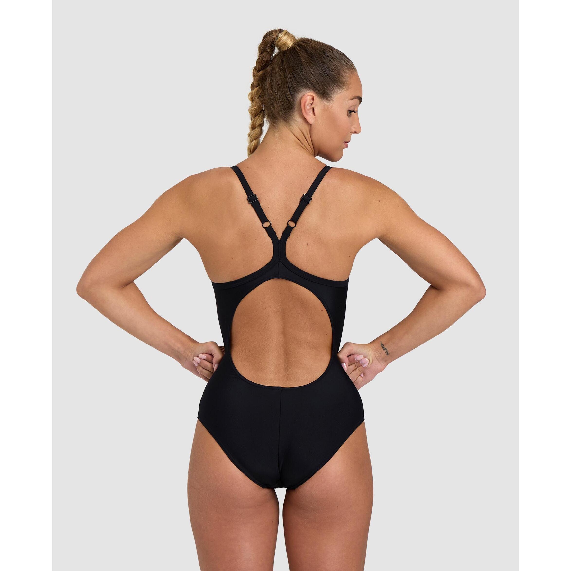 Fato de banho feminino Arena Solid 3/7