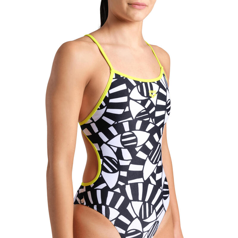 Costum de baie pentru femei Arena Open Your Eyes Swimsuit Lace