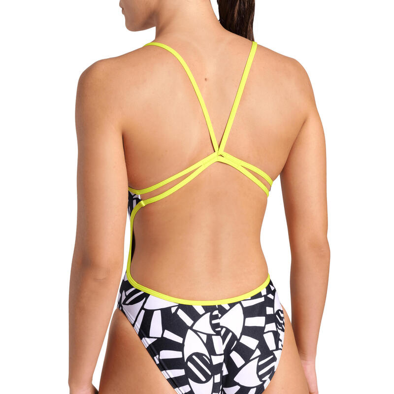 Costum de baie pentru femei Arena Open Your Eyes Swimsuit Lace