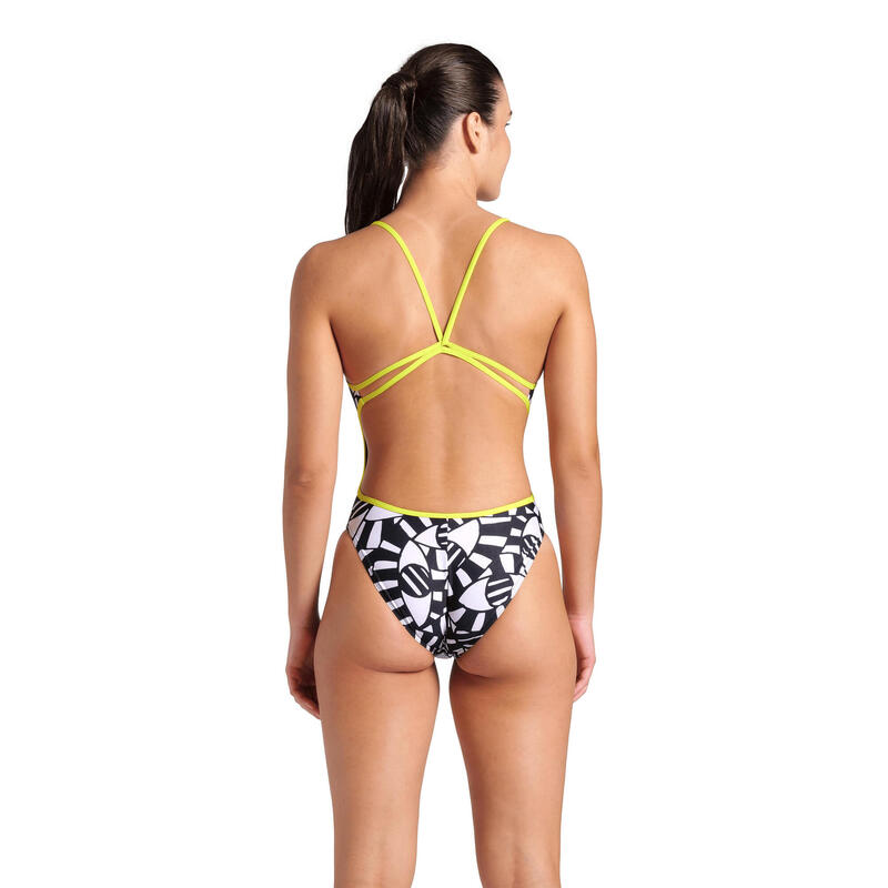 Costum de baie pentru femei Arena Open Your Eyes Swimsuit Lace