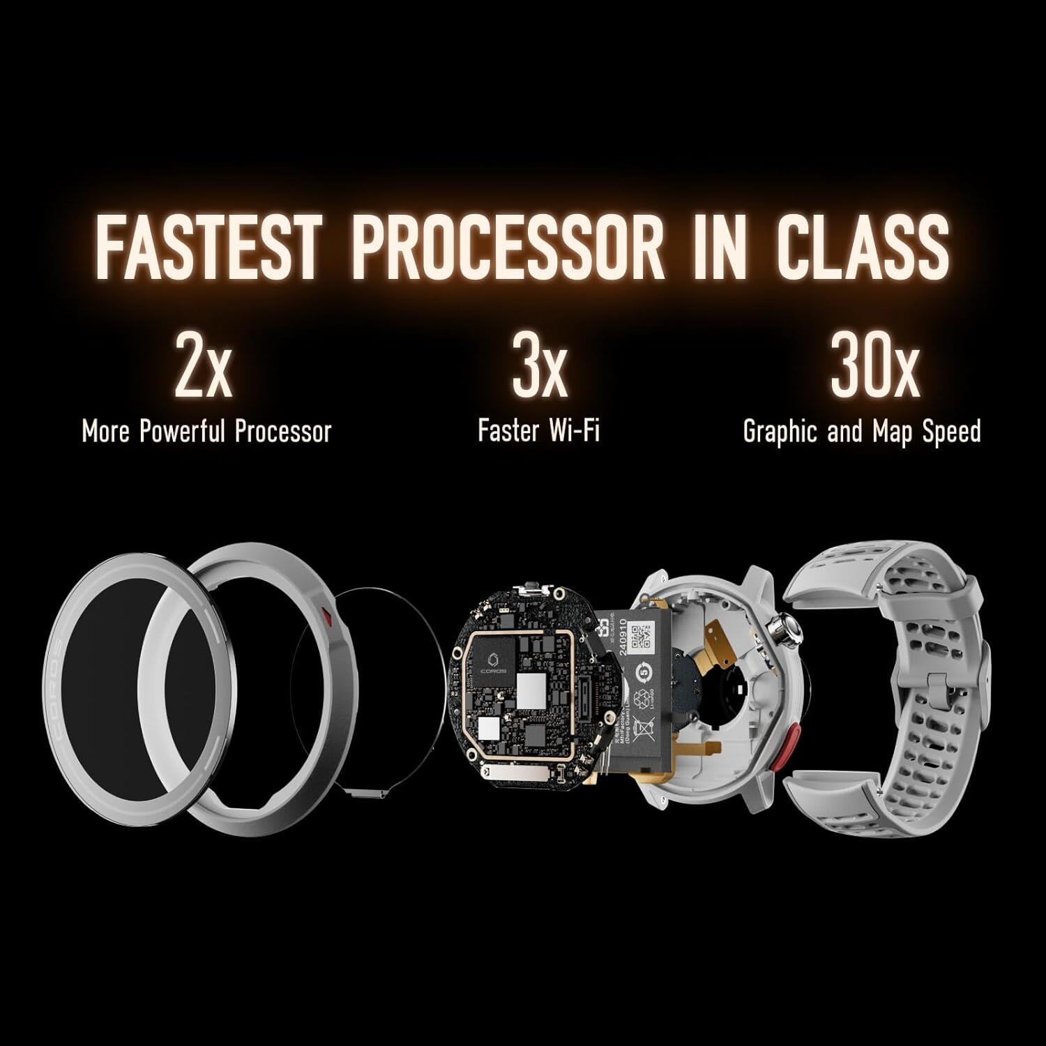 COROS Pace Pro Montre GPS amoled - bleu 6/7