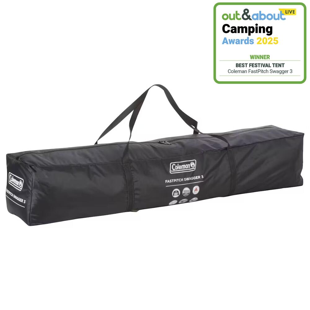 Coleman FastPitch Swagger 3 Tent, 3-Person, Green 6/7