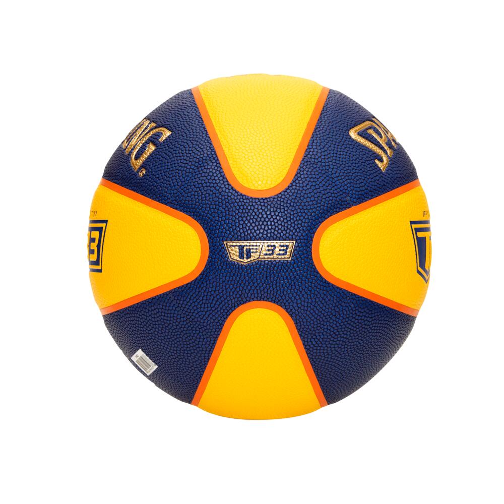 Balón Baloncesto 3x3 SPALDING TF-33 Gold 2021 Composite 4/4