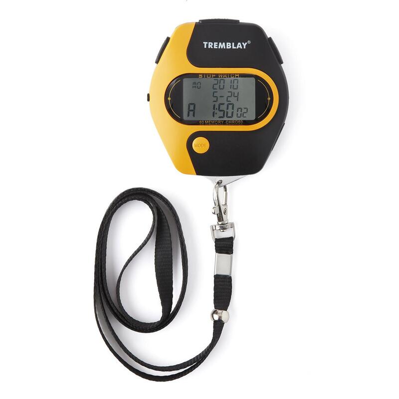 CHRONOMETRE RECHARGEABLE USB 3 LIGNES Tremblay