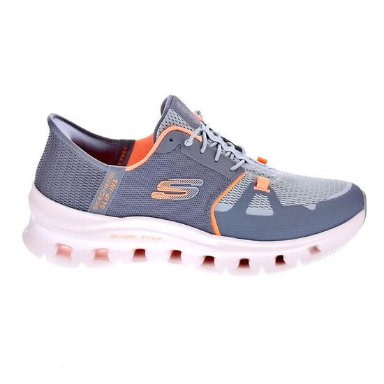 Zapatillas de la marca Skechers GLIDE-STEP PRO para mujer en color gris.