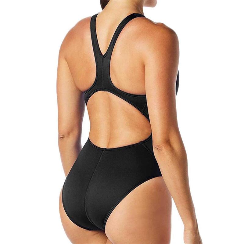 Maillot de bain TYR MaxFit Durafast Elite Solid - Noir - Taille 32