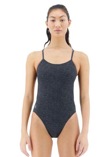 Costume da bagno TYR Lapped Cutout Fit - Nero