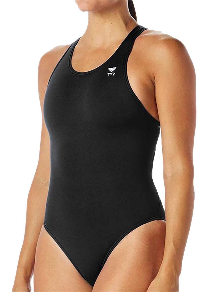 TYR TYR MaxFit Durafast Elite Solid Swimsuit - Black