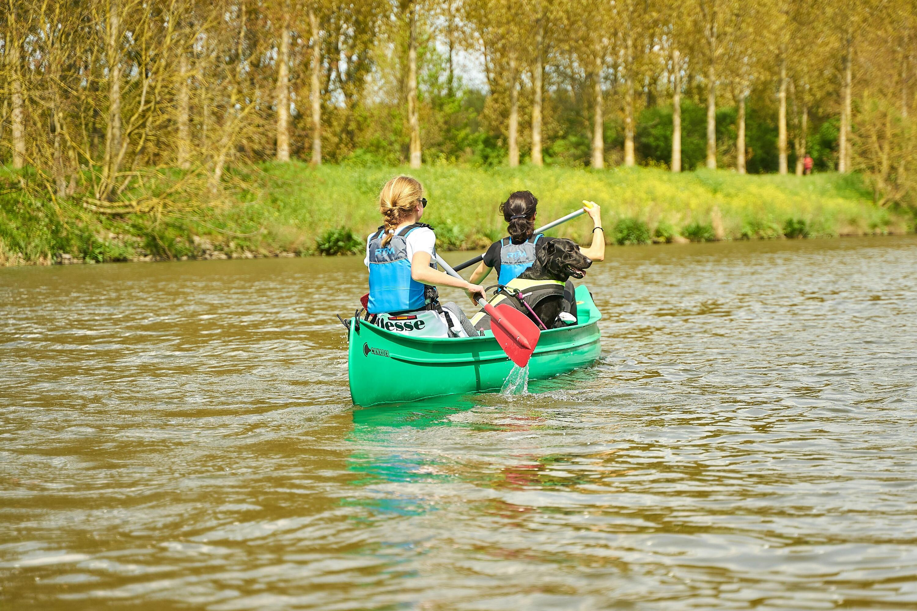 DECATHLON TRAVEL Kano- en kajakvakanties op de Dordogne met uw hond