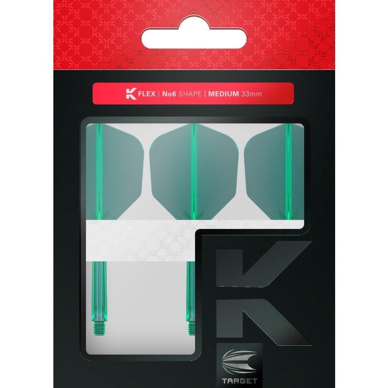 Ailettes et tiges intégrées K-Flex No.6 courtes 19mm 7/7