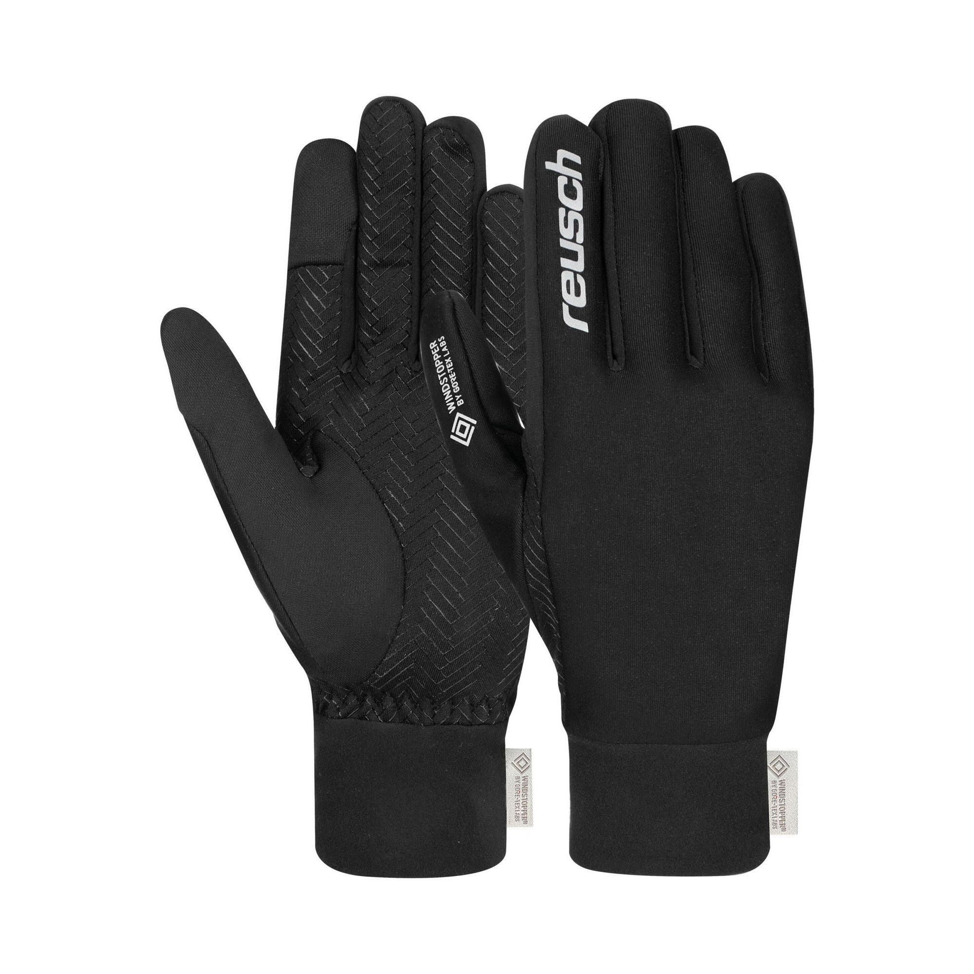 Reusch - Gants De Ski Enfant Reusch Karayel Windstopper® Touch-tec - Gants - Gris|noir - 5 - Decathlon
