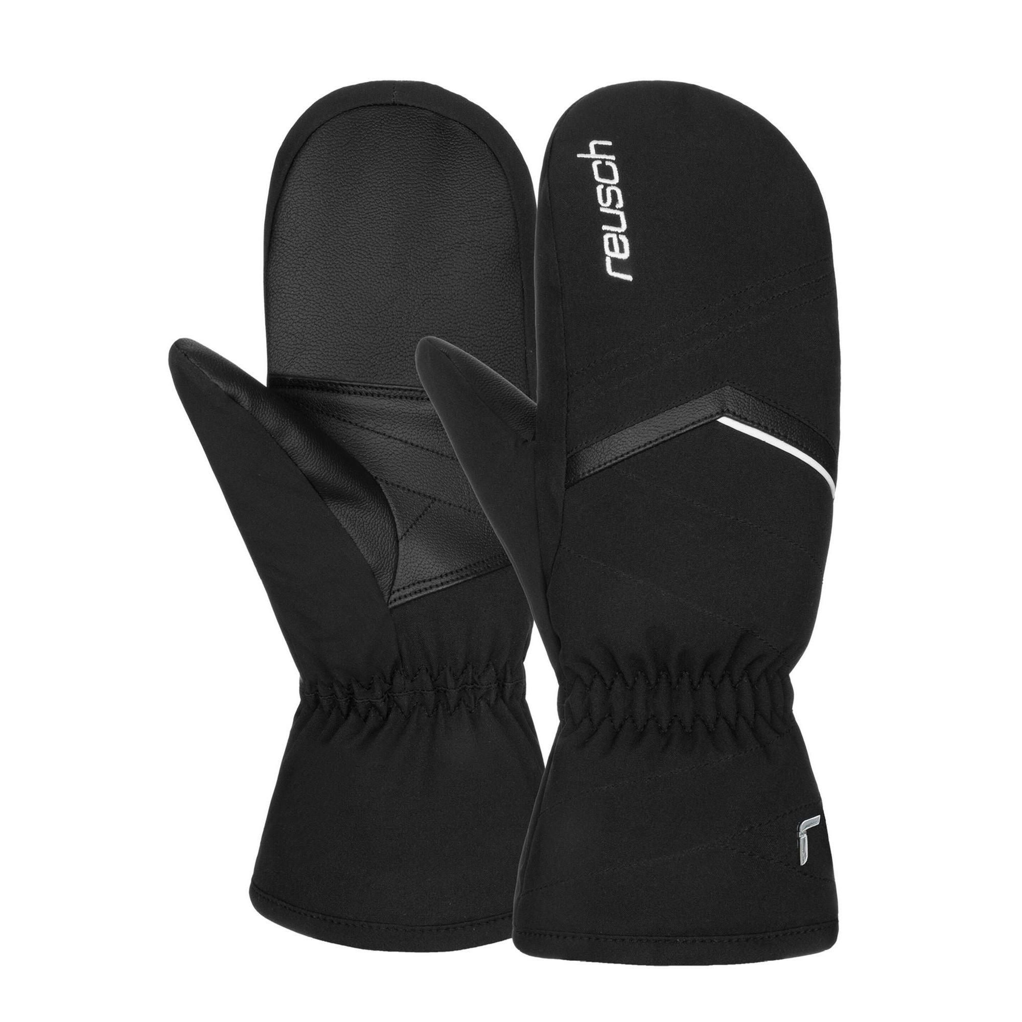 Reusch - Gants De Ski Reusch Marisa - Moufles - Blanc|noir - 6,5 - Decathlon