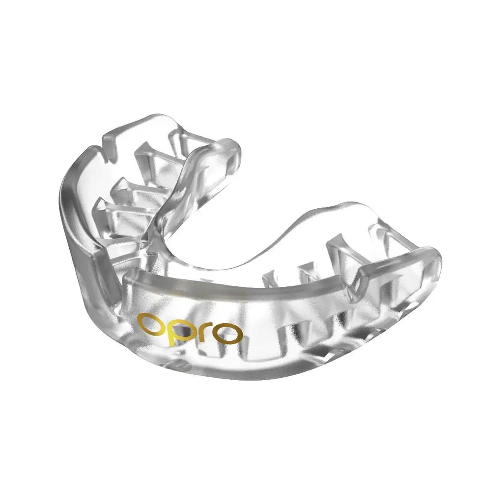 Mouthguard OPRO Gold Adult Clear