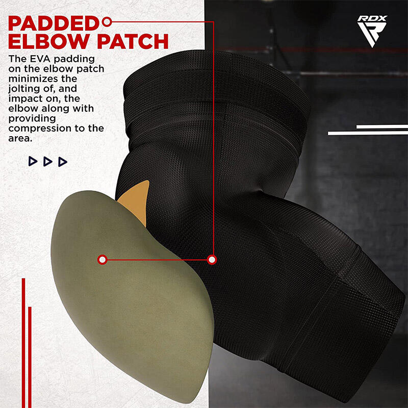 Gomitiera – RDX – Nero/Oro – XL 5/6