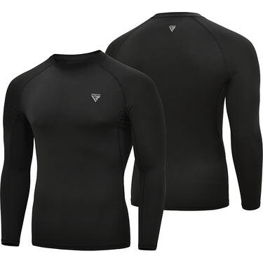 Clothing T15 Compression Rash Guard Black Full-S 3/4