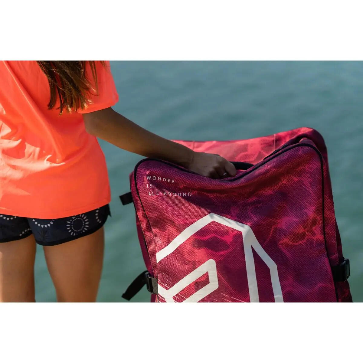 Aqua Marina 90L SUP Rucksack Tasche für SUP Brett 7/7