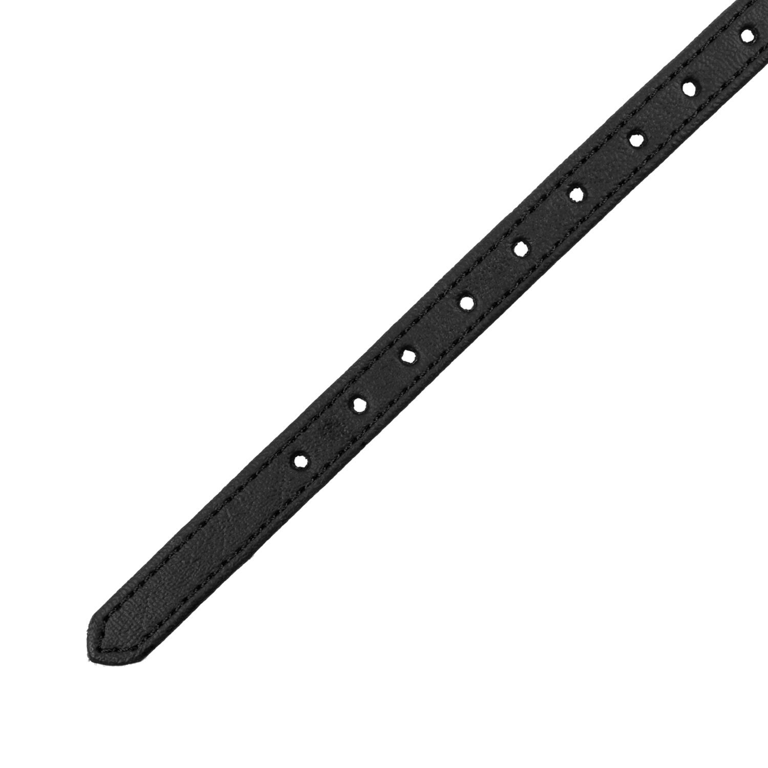Leren sporenriemen met nylon binnenkant 2/4