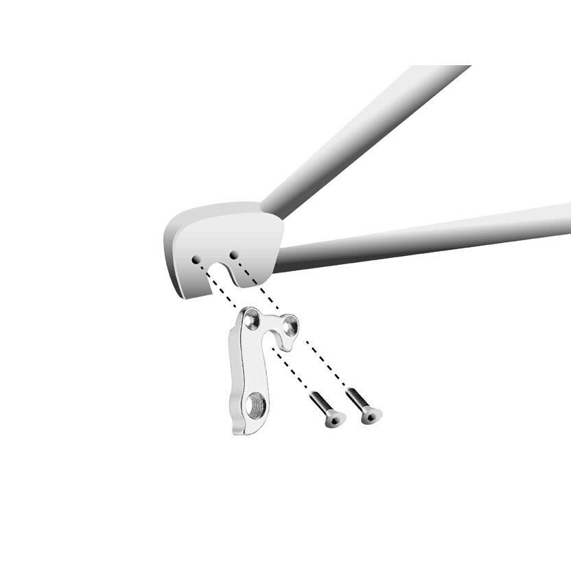 Forcellino del deragliatore Marwi GH-174 Ghost/Hercules/Winora 5/6