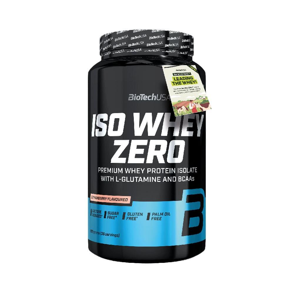 Iso whey zero - 908g morango da biotech usa