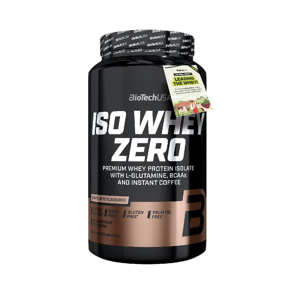 BIOTECHUSA Wei-isolaat - Iso Whey Zero (908g) - Latte Koffie