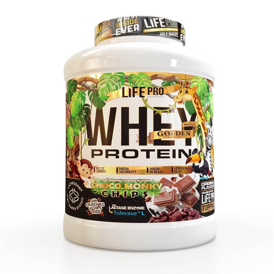 Whey gourmet edition - 2kg chips monky chips da lifepro