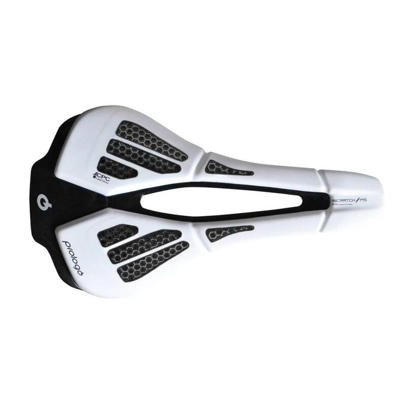 Selle Scratch M5 Pas CPC 140 Tirox , blanche