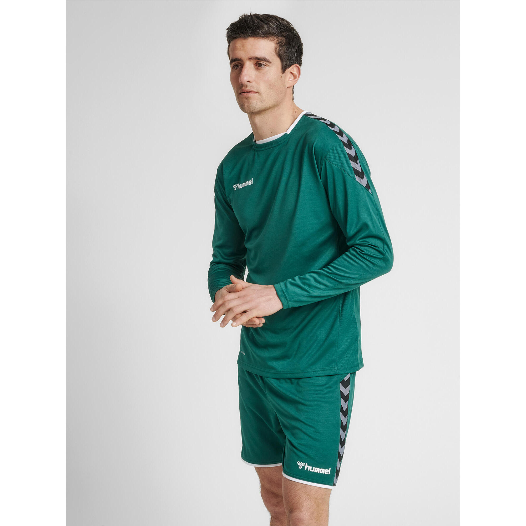 Hummel - Enfiler T-shirt Hmlauthentic Homme Hummel - Sous Maillot Manche Longue - Vert - Decathlon