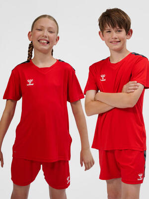 Instap t-shirt hmlauthentic amerikaans voetbal uniseks kinderen hummel