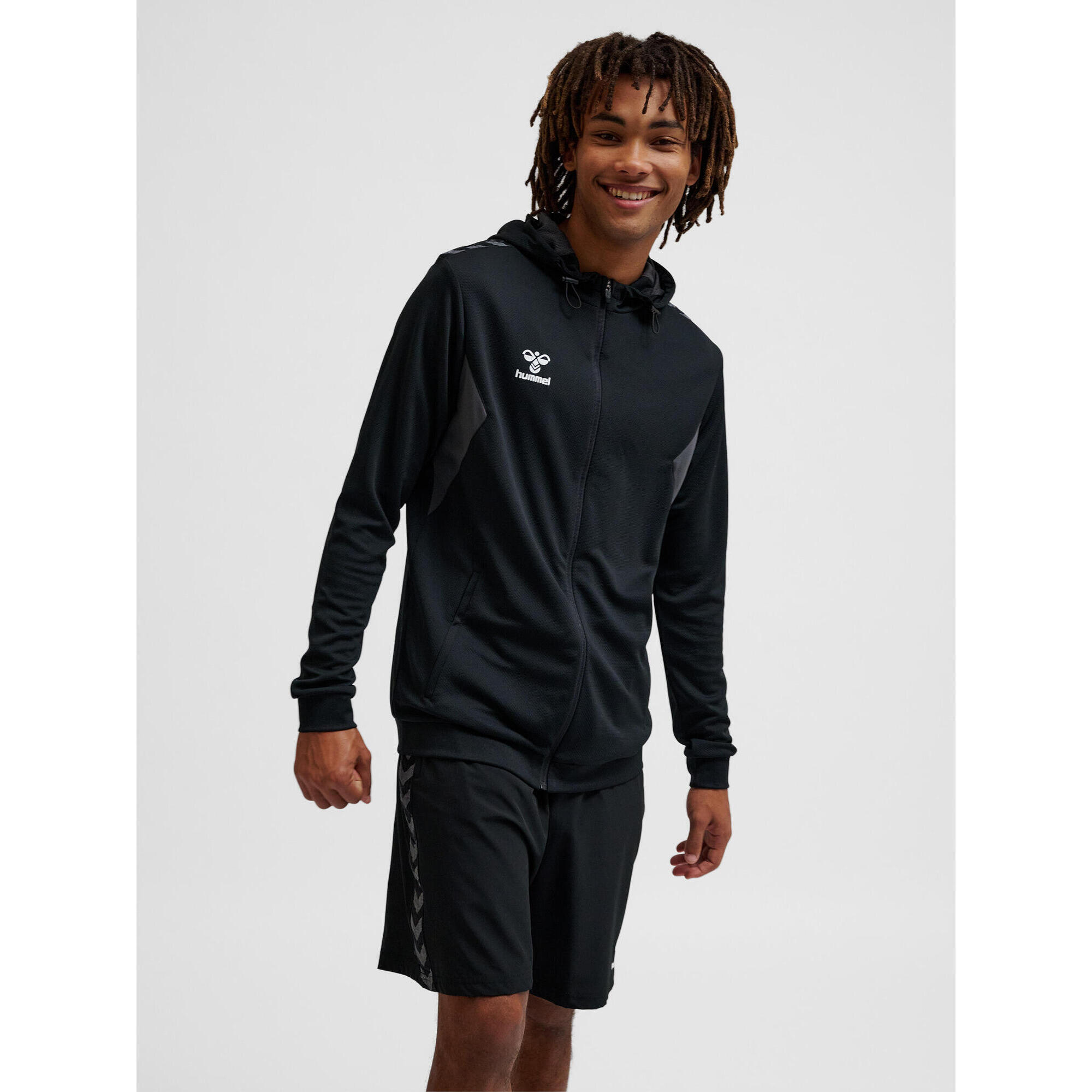 Hummel - Fermeture Éclair Zip Combinaison Hmlauthentic Homme Hummel - Veste - Noir - 42 M/l - Decathlon