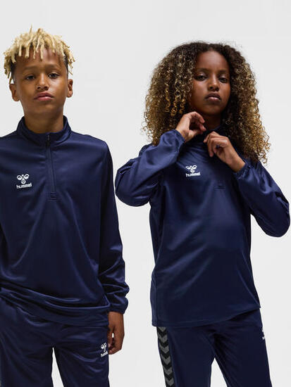Halbreißverschluss Jacke Hmlessential Kinder
