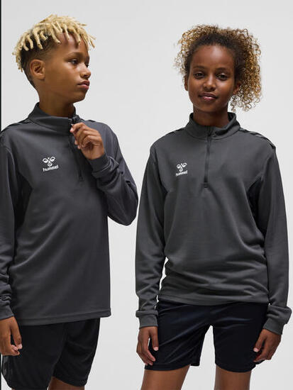 Demie-Fermeture Éclair Zip Sweat-Shirt Hmlauthentic Enfant