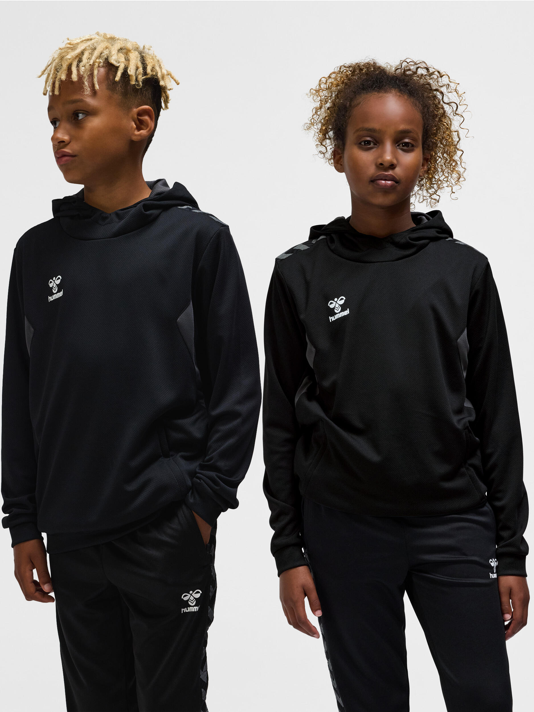HUMMEL Felpa con cappuccio in poliestere per bambini Hummel Authentic