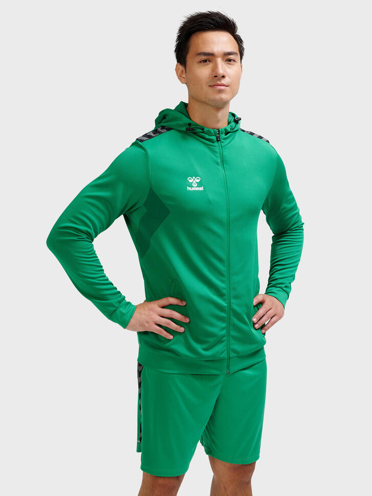 Bluza z kapturem sportowa Hummel Authentic Poly Zip Hoodie