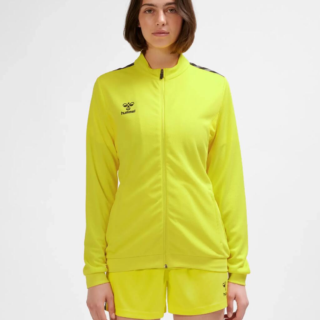 Women's polyester zipped-up tracksuit jacket Hummel Authentic