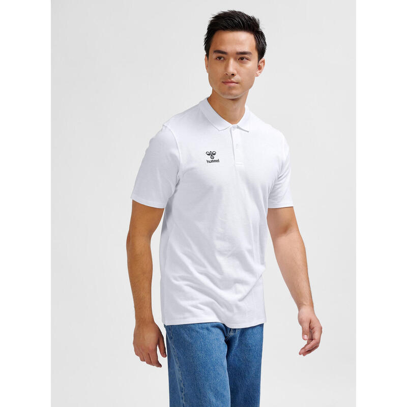 Hummel Koszulka polo męska bawełniana GO 2.0 224831