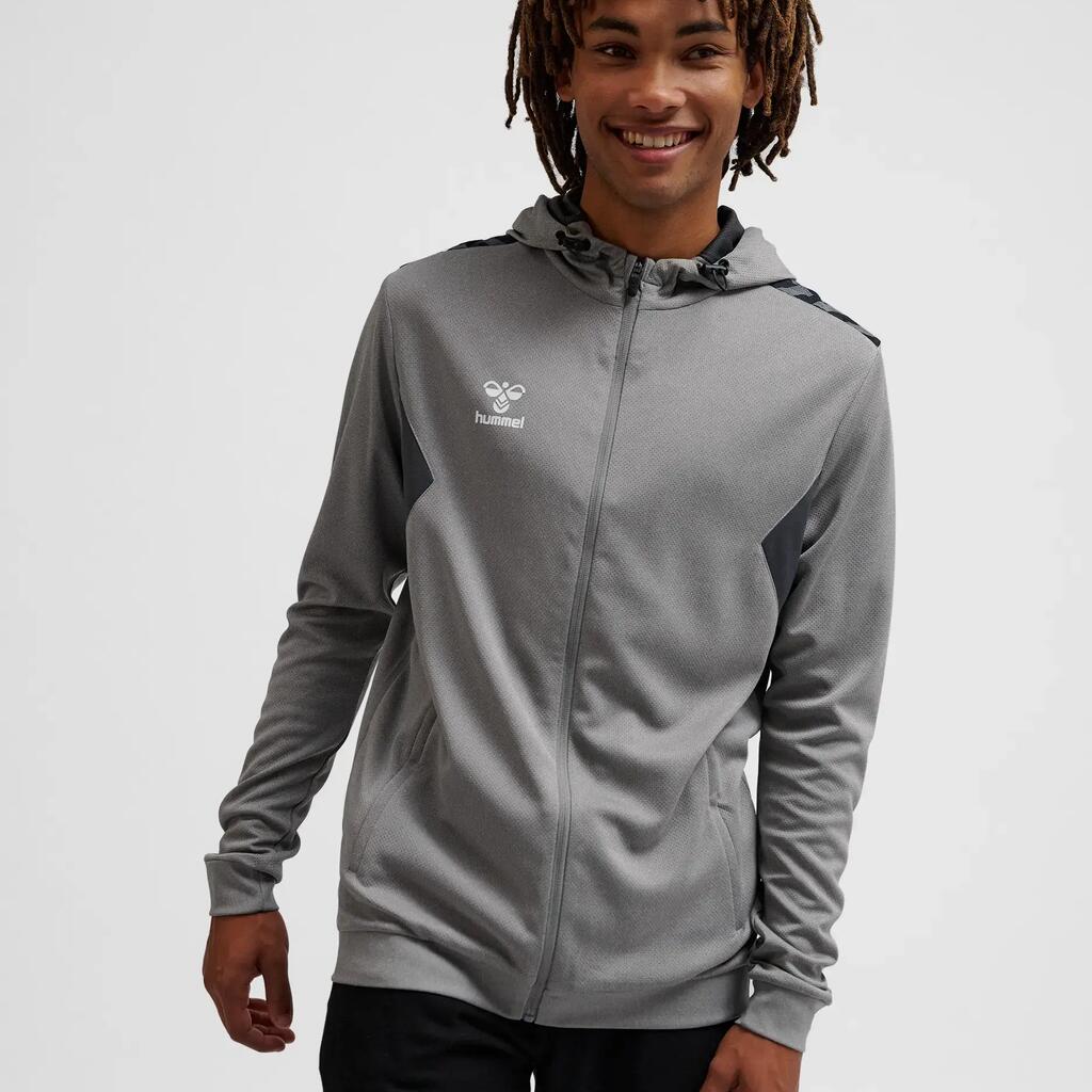Hooded zipped-up polyester tracksuit jacket Hummel Authentic