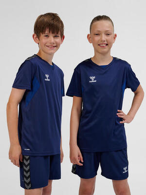 Instap t-shirt hmlauthentic amerikaans voetbal uniseks kinderen hummel