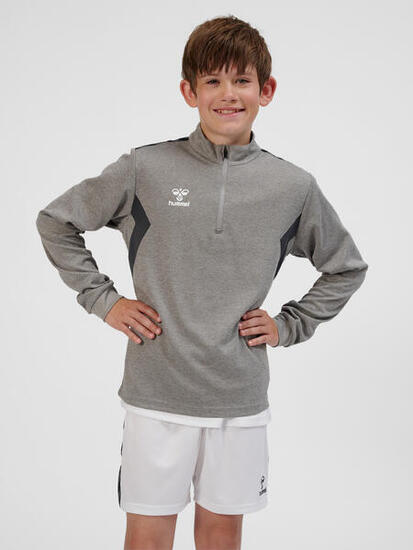 Demie-Fermeture Éclair Zip Sweat-Shirt Hmlauthentic Enfant