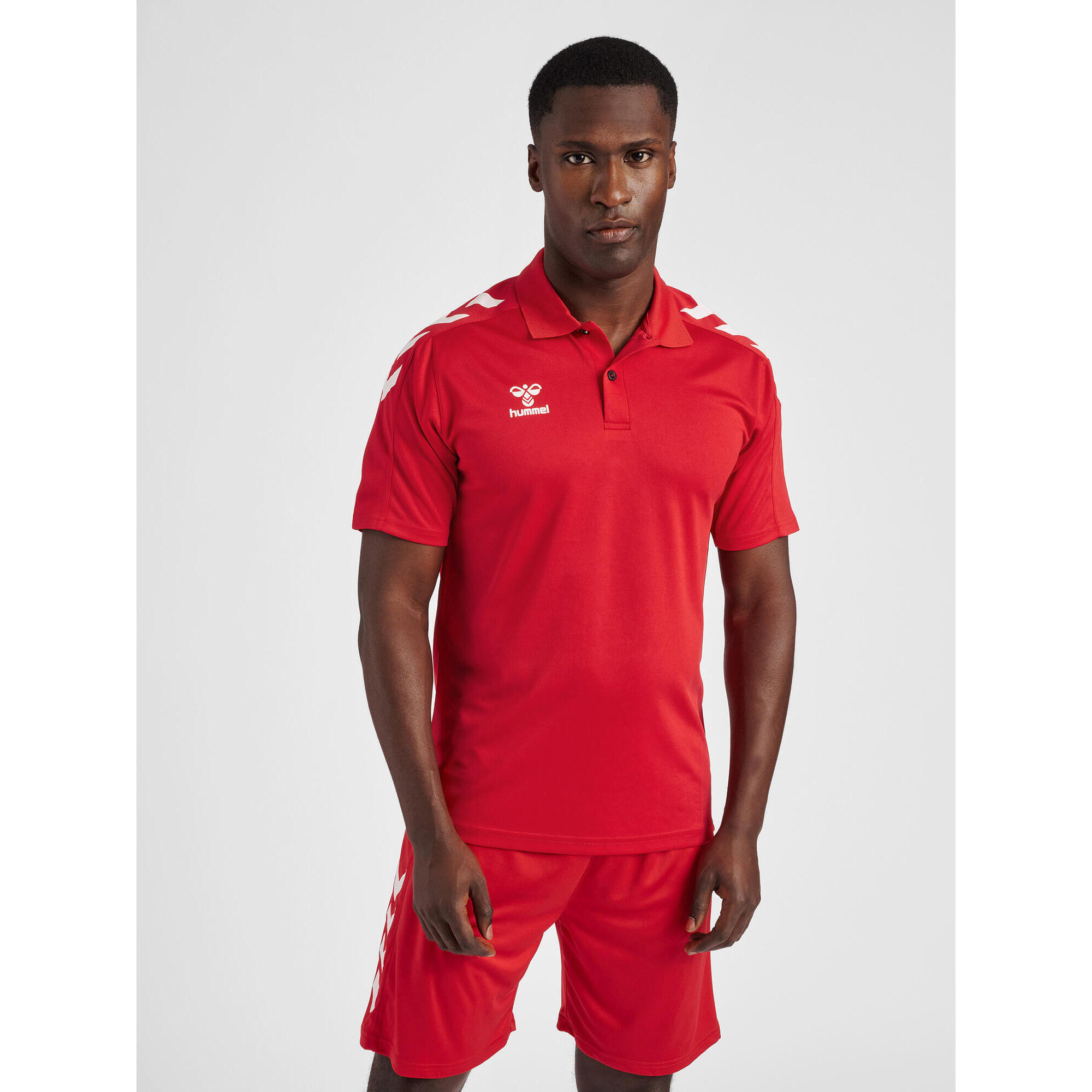 Hummel - Enfiler Polo Hmlcore Multisport Adulte Hummel - Polo Manches Courtes - Rose|rouge - 56 3xl - Decathlon