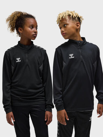 Halbreißverschluss Sweatshirt Hmlauthentic Kinder