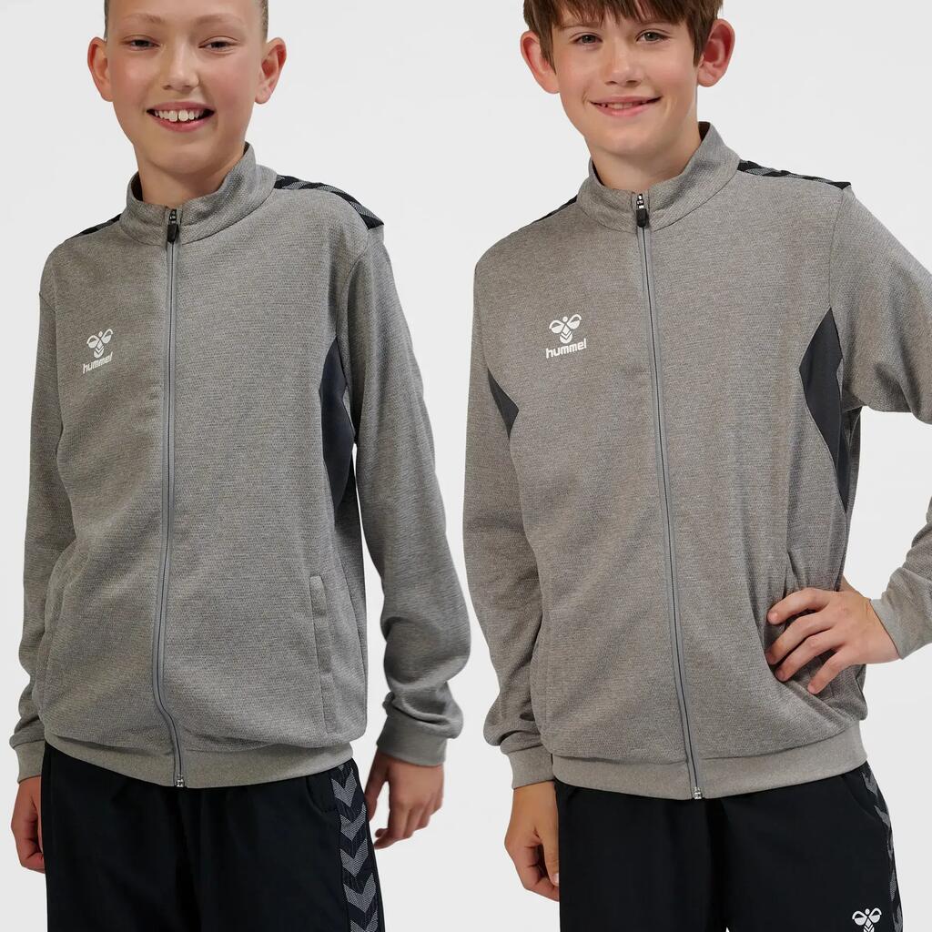 Children's polyester zipped-up tracksuit jacket Hummel Authentic