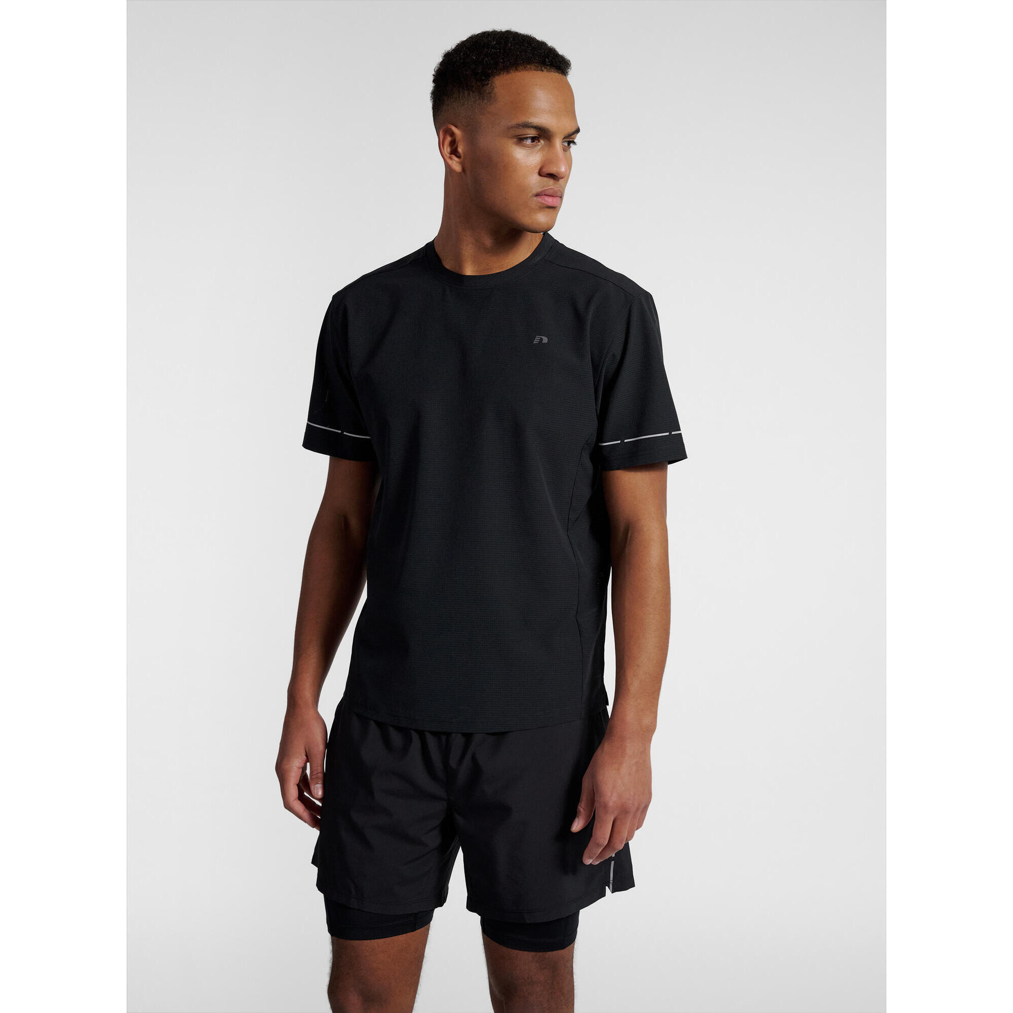 Newline - Enfiler T-shirt Nwlbreathe Exécuter Homme Newline - T-shirt Manches Courtes - Noir - 48 Xl - Decathlon